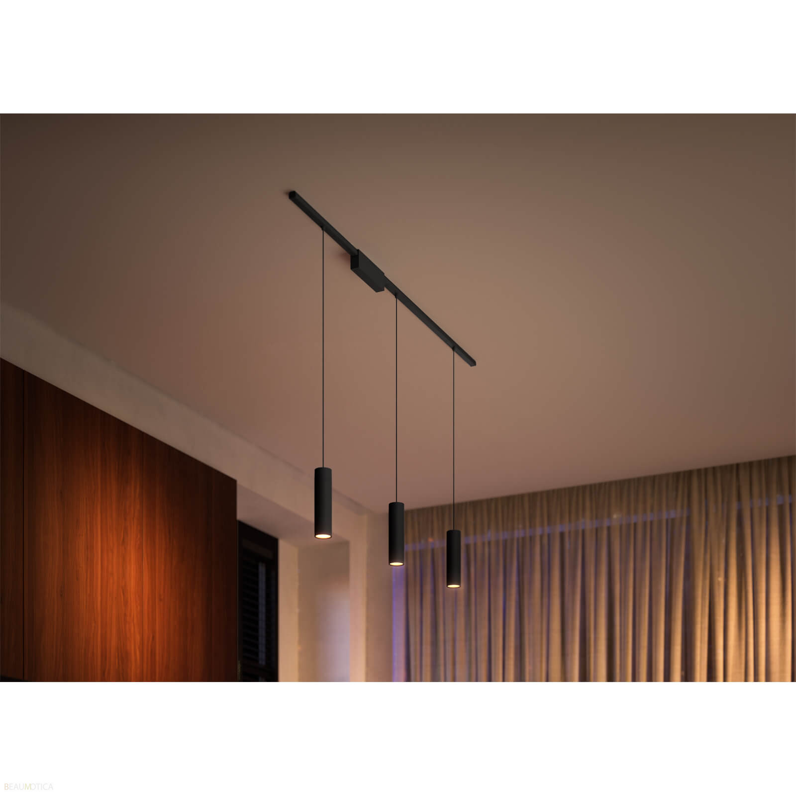 Philips Hue Perifo Pendant Zwart