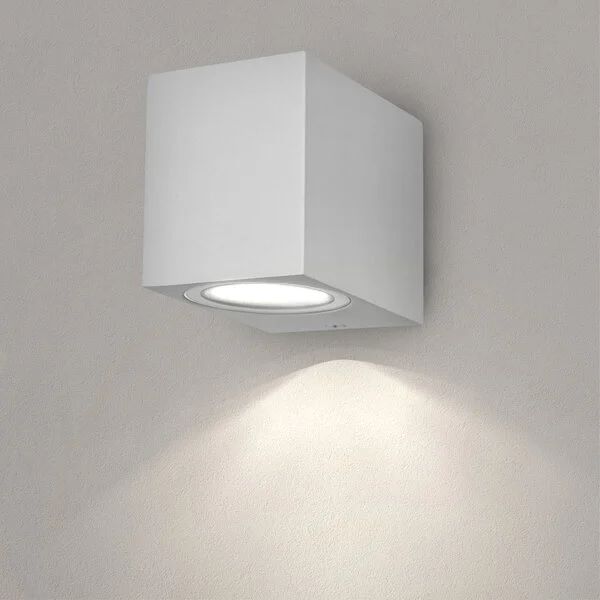 Wandlamp GU10 Downlight Rechthoek Wit