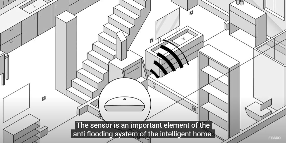 FIBARO Flood Sensor Z-Wave Plus video