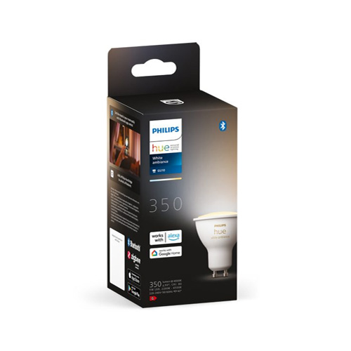 Philips Hue GU10 Starterpack White Ambiance 6-pack + Bridge