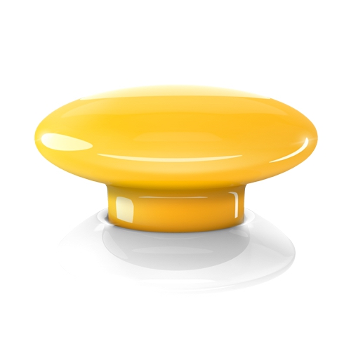 FIBARO Button geel detail