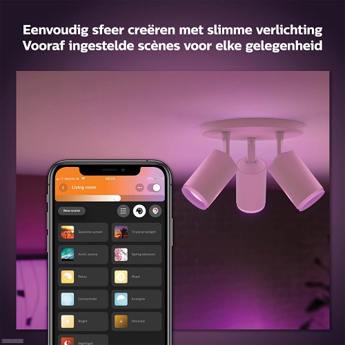 Philips Hue Argenta opbouwspot 4 spots