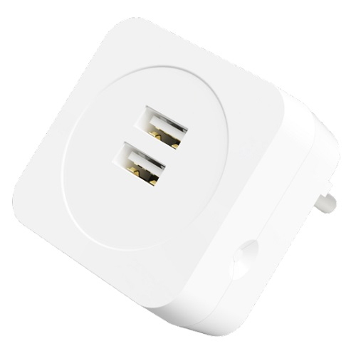 Heatit Z-Repeater Z-wave Plus met twee USB outlets