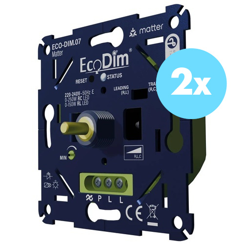 EcoDim Basic Draaidimmer Matter