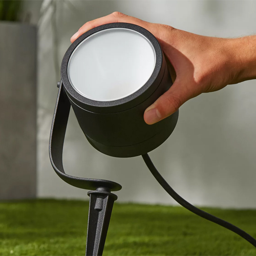 Philips Hue Outdoor Grondspot Lily XL Buitenspot Zwart 15W