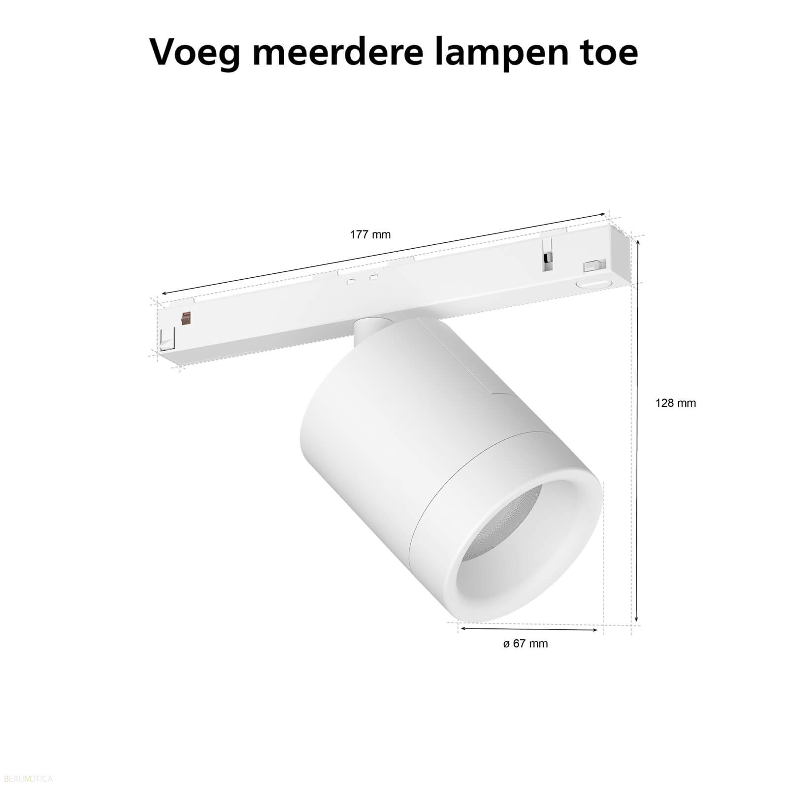 Philips Hue Perifo Spot Wit