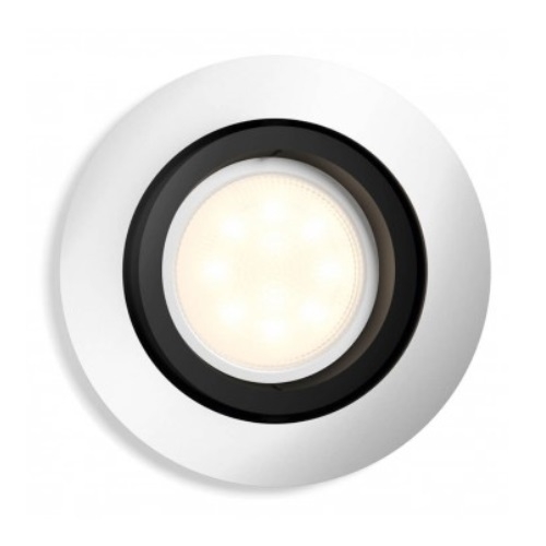 Philips Hue Milliskin Inbouwspot Aluminium Rond