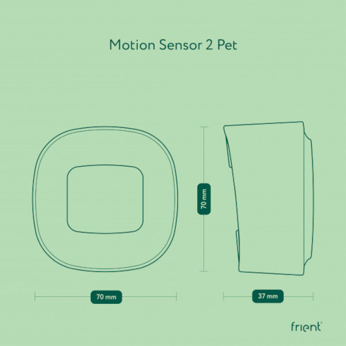 Frient Motion Sensor 2 Pet Zigbee