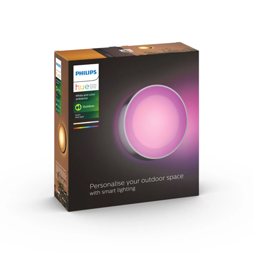 Phillips Hue Outdoor Daylo Wandlamp Aluminium