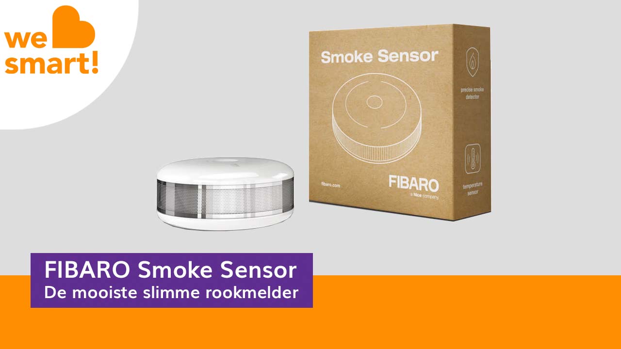 FIBARO Smoke Sensor V2 Z-wave Plus voorkant