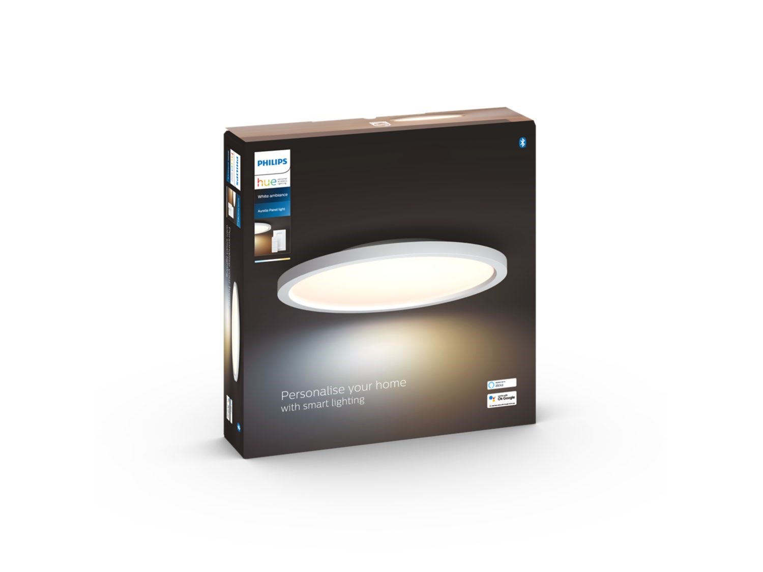 Philips Hue Aurelle White Ambiance Plafondlamp Rond Wit