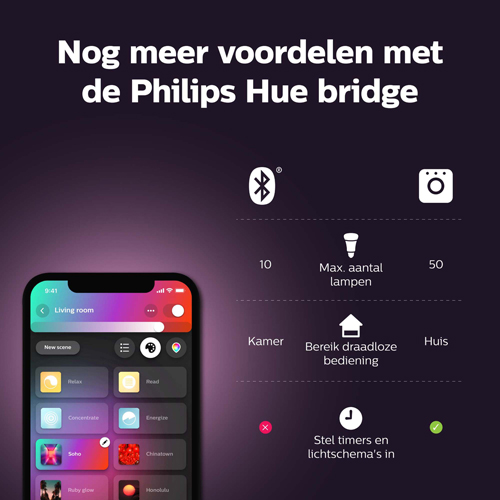 Philips Hue LEDstrip 1mtr Los