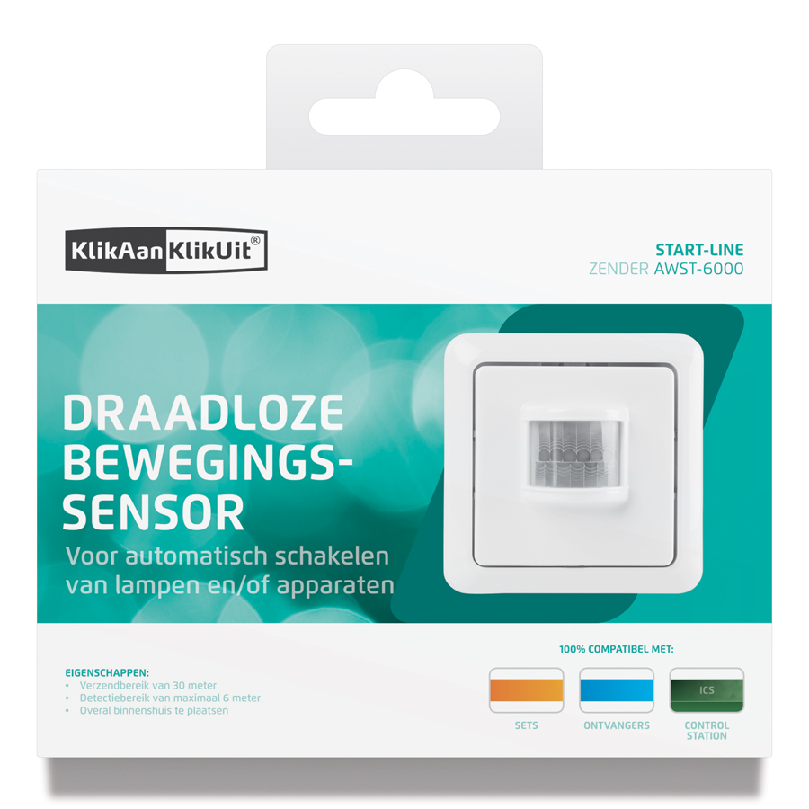 KlikAanKlikUit Bewegings Sensor Binnen 433Mhz