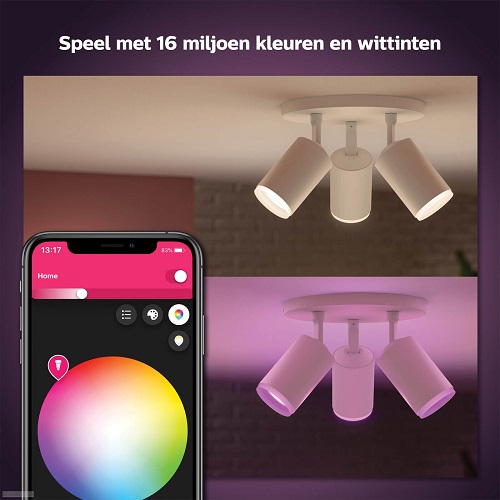 Philips Hue Argenta opbouwspot 4 spots