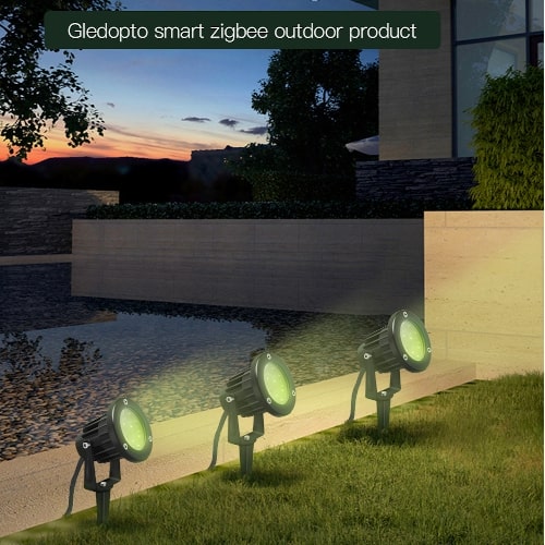 Gledopto RGB+CCT Zigbee Tuinspot Pro 7W uitbreiding