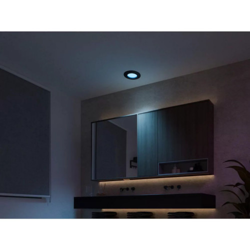 Philips Hue Inbouwspot Zwart Slim