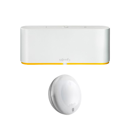 Somfy Tahoma switch met somfy sunis io zonnesensor