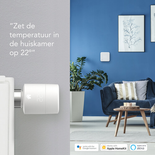 Tado Thermostaat V3+ starterkit met slimme radiatorknoppen