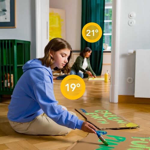 Tado slimme radiatorkraan 4-pack zone verwarming