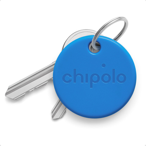 Chipolo ONE Bluetooth Tracker Blauw 4-Pack