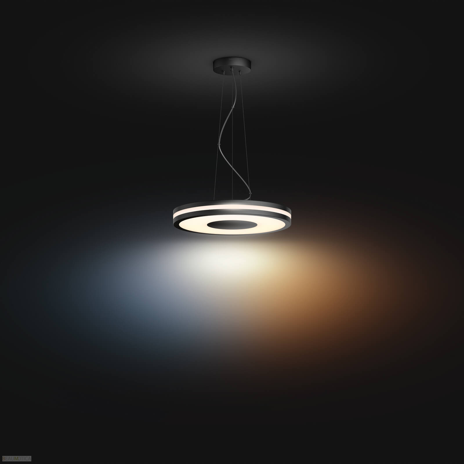 Philips Hue Being White Ambiance Hanglamp Zwart