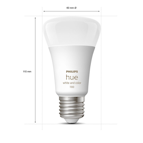 Philips Hue E27 lamp White Ambiance Color 1100 Lumen