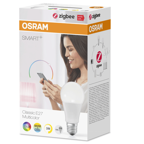 Osram E27 Lamp 8.5W RGBW Classic