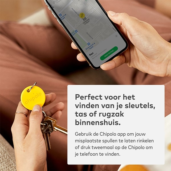 Chipolo ONE Bluetooth Tracker Geel