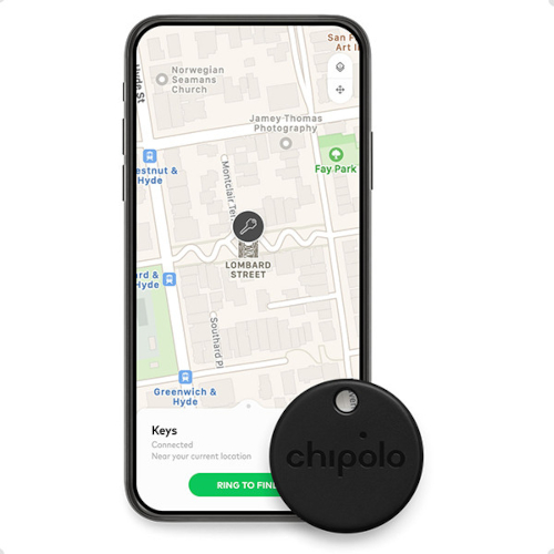 Chipolo ONE Bluetooth Tracker Zwart