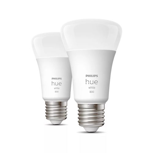 Philips Hue White Ambiance E27 800 lumen Bluetooth 2-pack