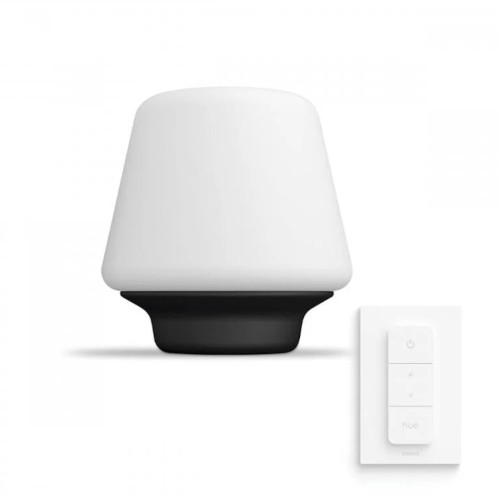 Philips Hue Wellness Table Lamp black + Dimmer Switch