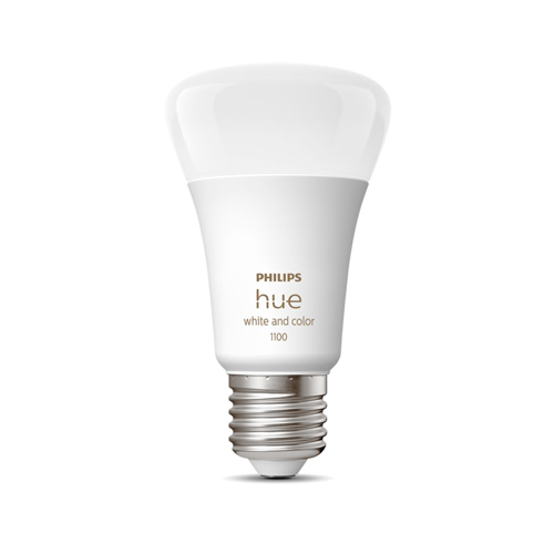 Philips Hue E27 lamp White Ambiance Color 1100 Lumen kleur