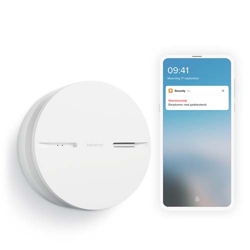 Netatmo Slimme Rookmelder 3-pack