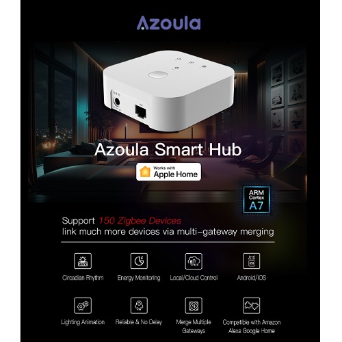 Azoula HomeKit compatible smart hub