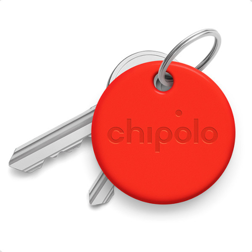 Chipolo ONE Bluetooth Tracker Rood 4-Pack