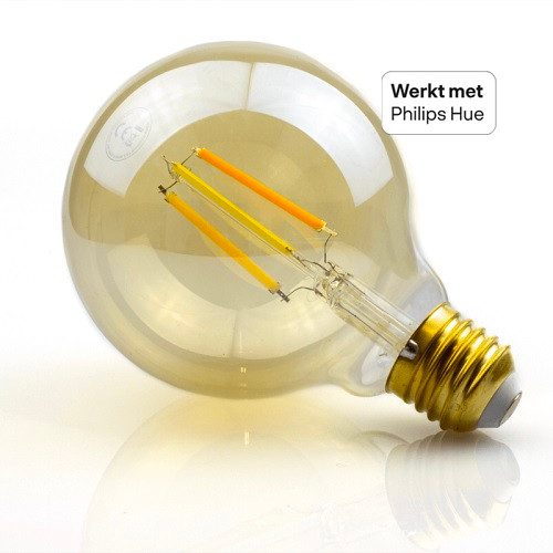Nuttig Digitaal Garderobe Zigbee E27 Globe Filament LED bulb dual white 7 watt | We ❤️ Smart! |  ROBBshop