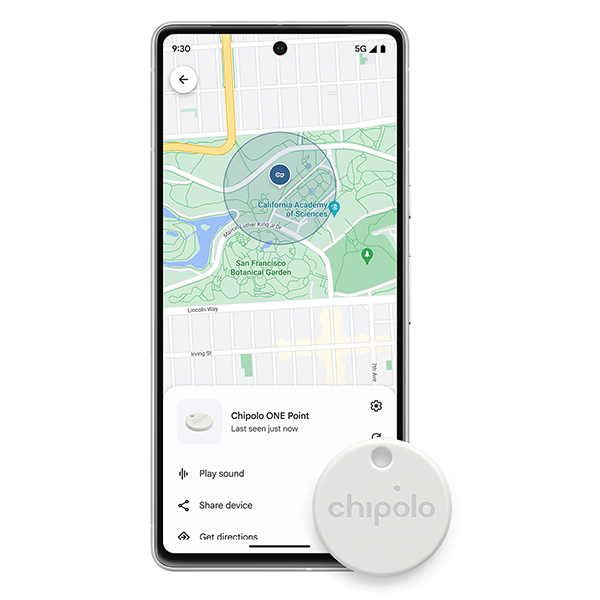 Chipolo ONE Bluetooth Tracker Wit 4-Pack