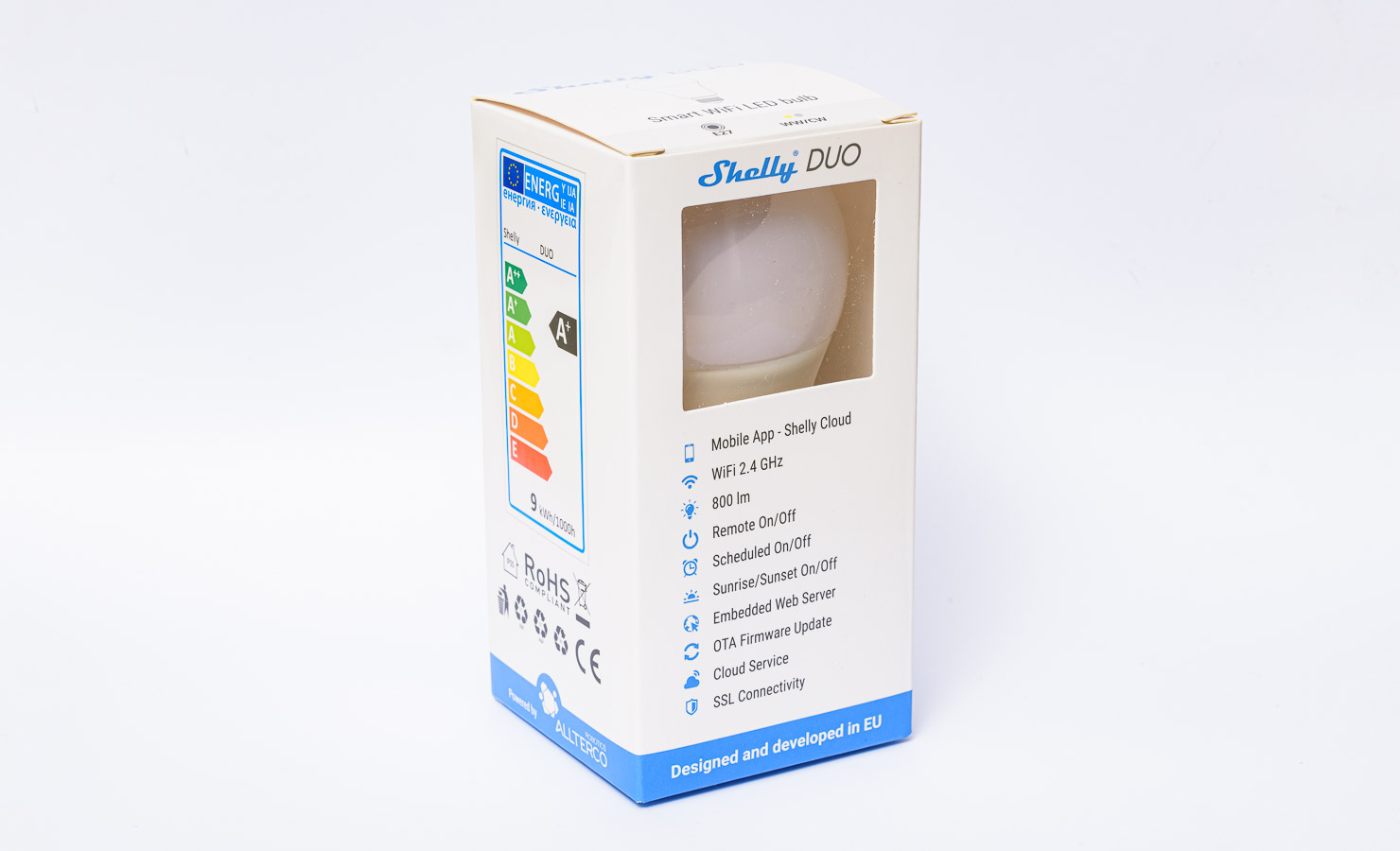 Shelly Duo Wifi Lamp E27