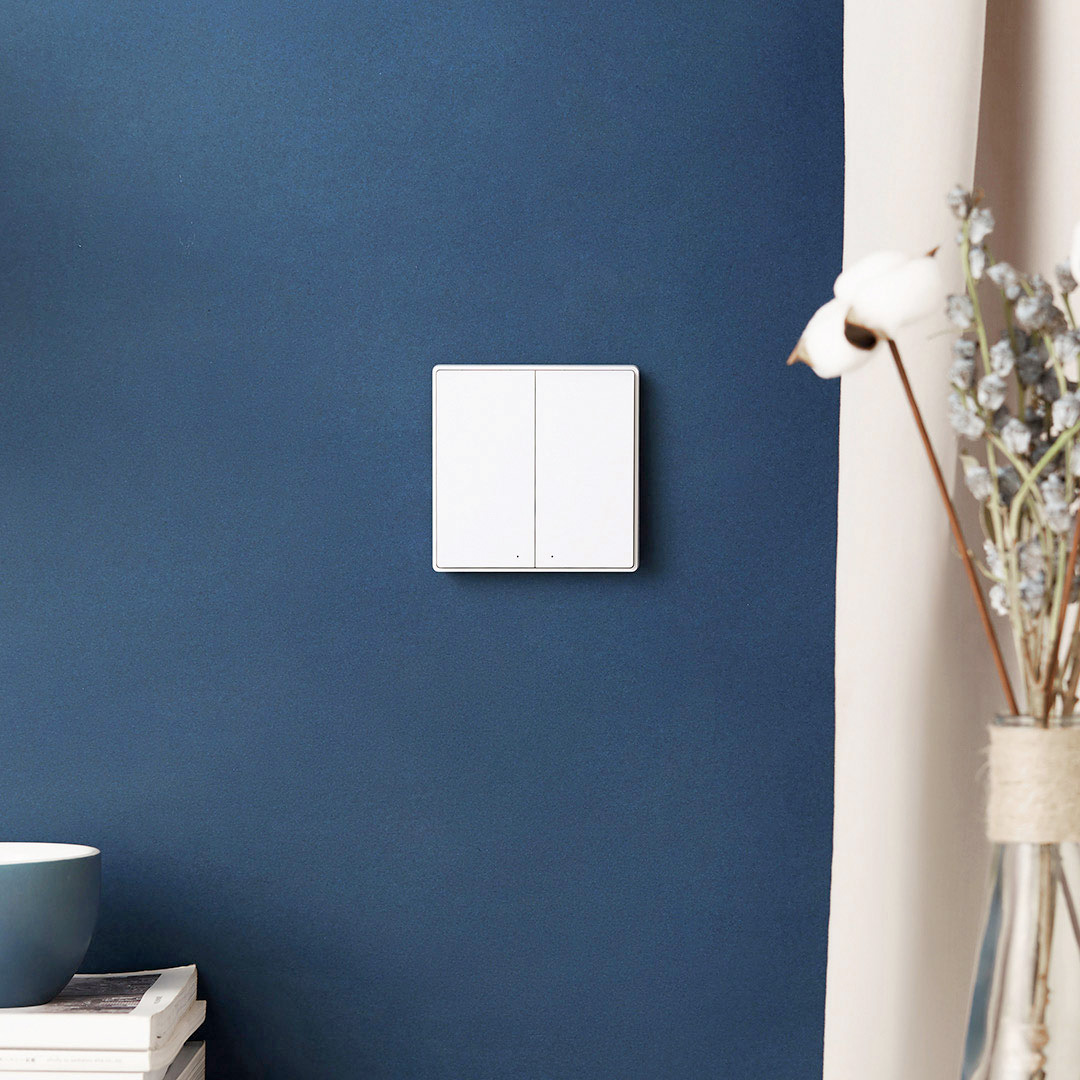 Xiaomi Aqara Smart Wall Switch H1 | Dubbele schakelaar