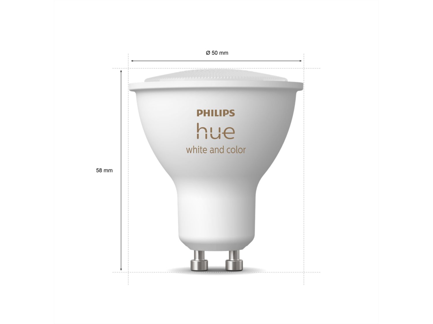 Philips Hue GU10 Starterpack White 2-Pack + Bridge