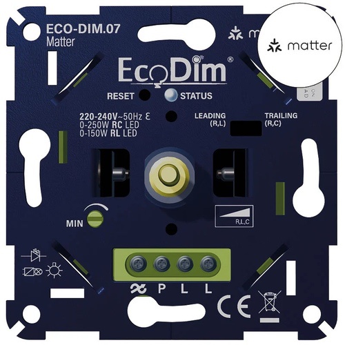 EcoDim Basic Draaidimmer Matter