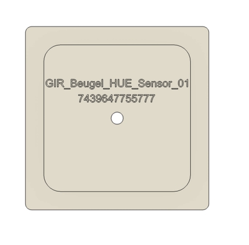 Montagebeugel Philips Hue Motion Sensor in GIRA System 55