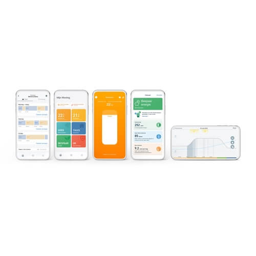 Tado slimme radiatorkraan 4-pack interface