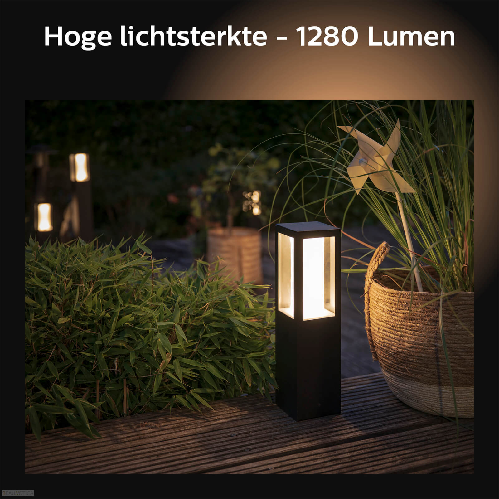 Philips Hue Impress Sokkel Laag White Color Ambiance