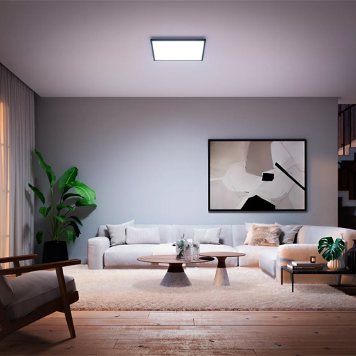 Philips Hue Aurelle 60x60 White Ambiance Ledpaneel Vierkant Zwart