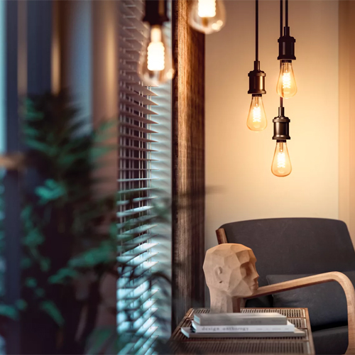 Philips Hue E27 Filament Lamp White Edison XL