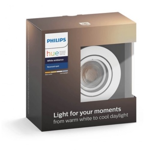 Philips Hue Milliskin Inbouwspot Wit Rond