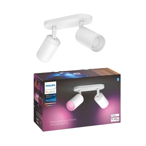 Philips Hue GU10 Fugato White Color Ambiance Opbouwspot 2-Spots