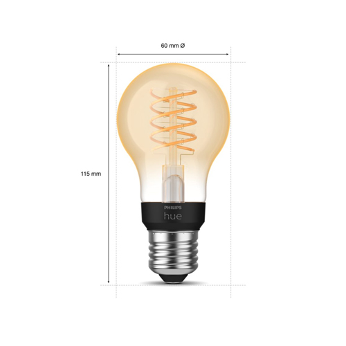 Philips Hue E27 Filament Lamp White Standaard