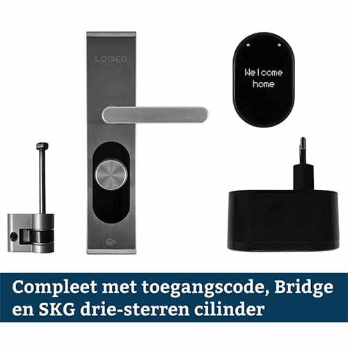 Loqed Smart Lock inhoud van de doos